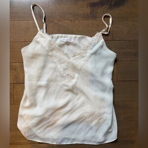 Eberjey Cream Lace Detail Chemise